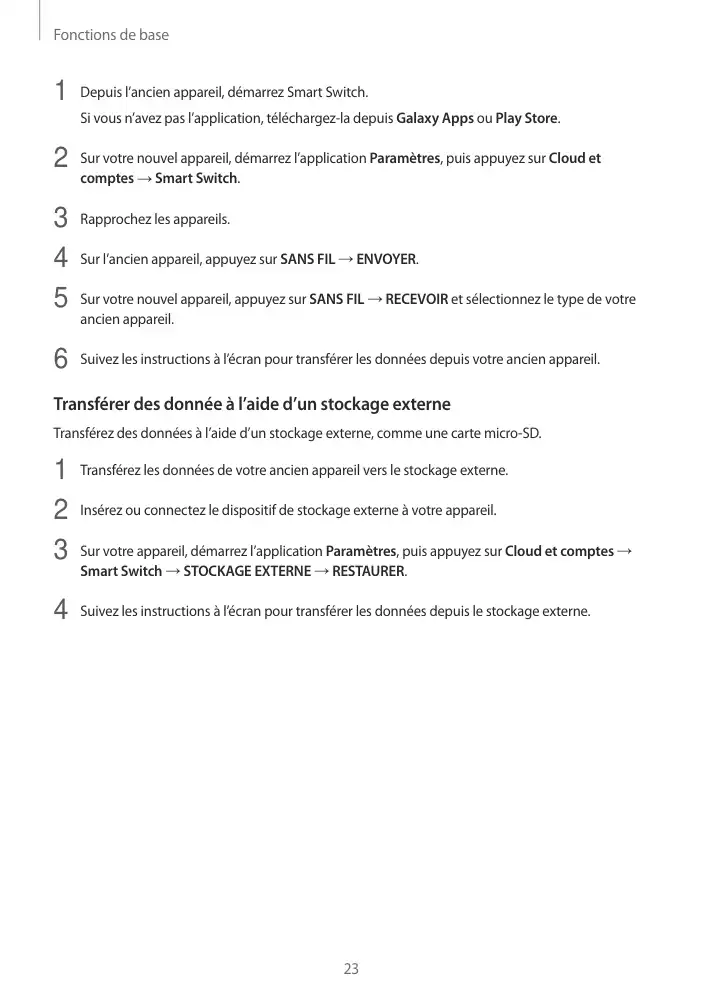 Page 23 - Galaxy Tab A Wi-Fi
