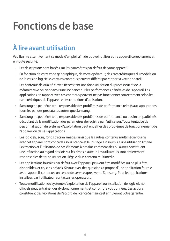 Page 4 - Galaxy Tab S2 Blanche Wi-Fi