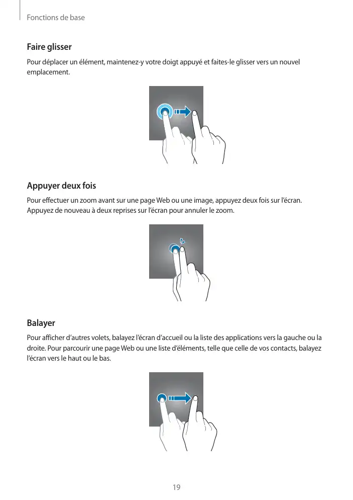 Page 19 - Galaxy Tab S2 Blanche Wi-Fi
