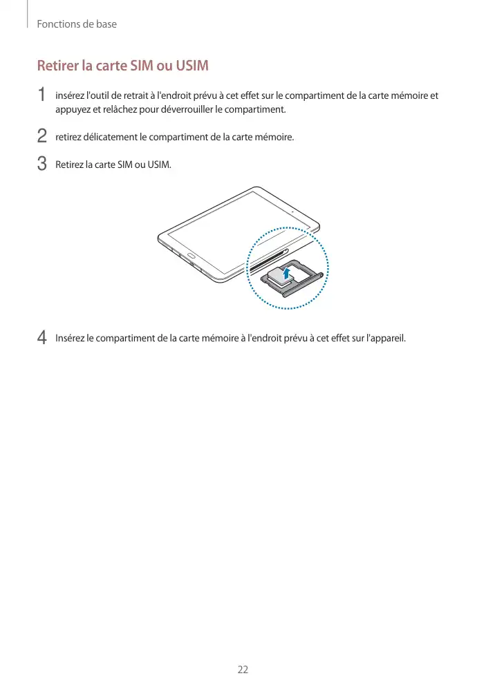 Page 22 - Galaxy Tab S3 avec S Pen