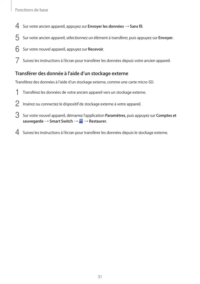 Page 31 - Galaxy Tab S3 avec S Pen