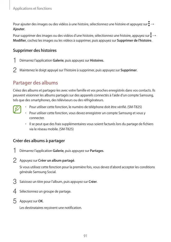 Page 91 - Galaxy Tab S3 avec S Pen