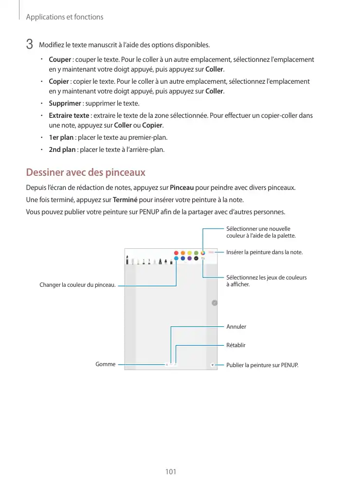 Page 101 - Galaxy Tab S3 avec S Pen