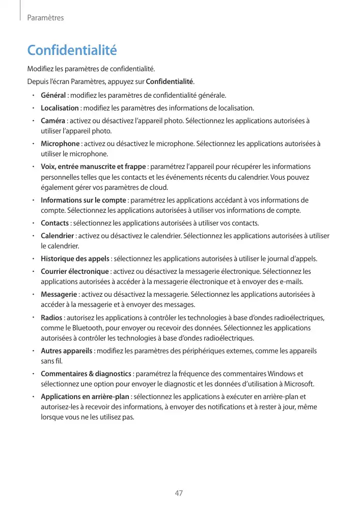 Page 47 - Galaxy TabPro S