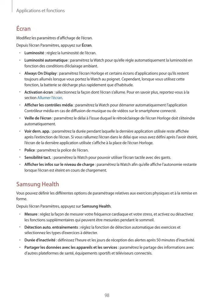 Page 98 - Galaxy Watch4 Bluetooth