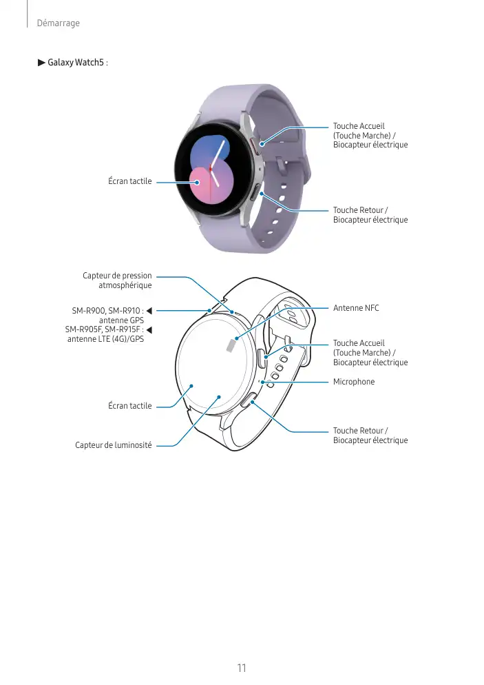 Page 11 - Galaxy Watch5 Bluetooth