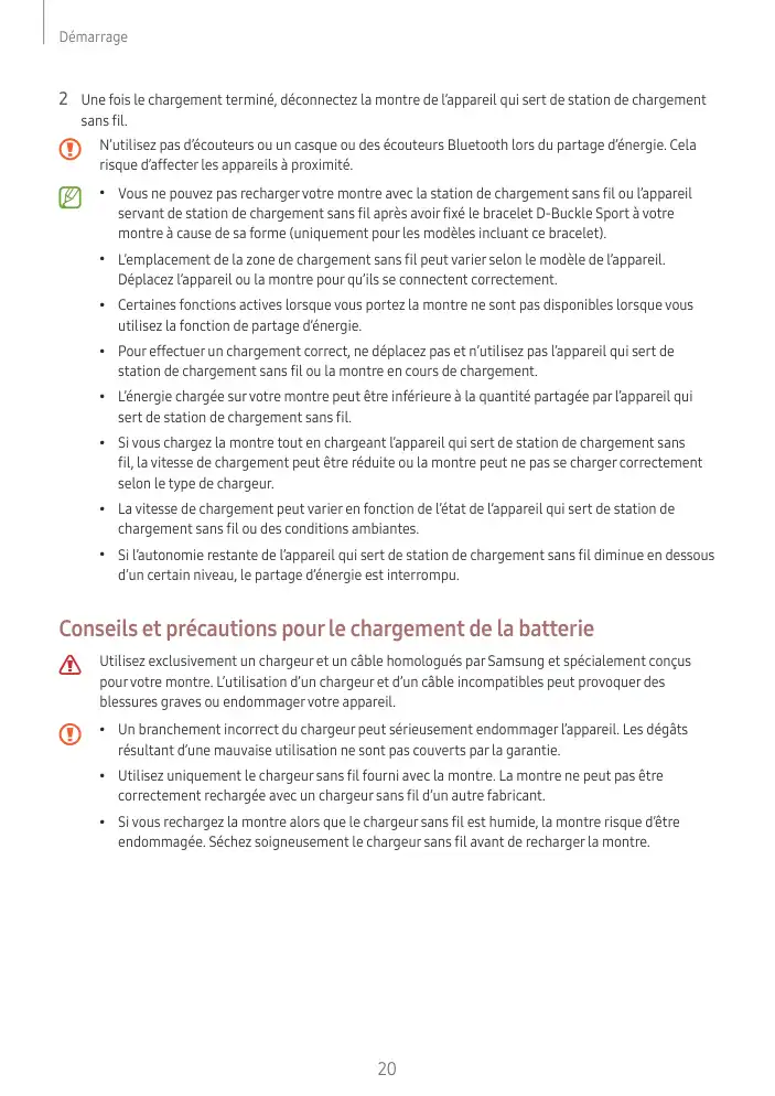 Page 20 - Galaxy Watch5 Bluetooth