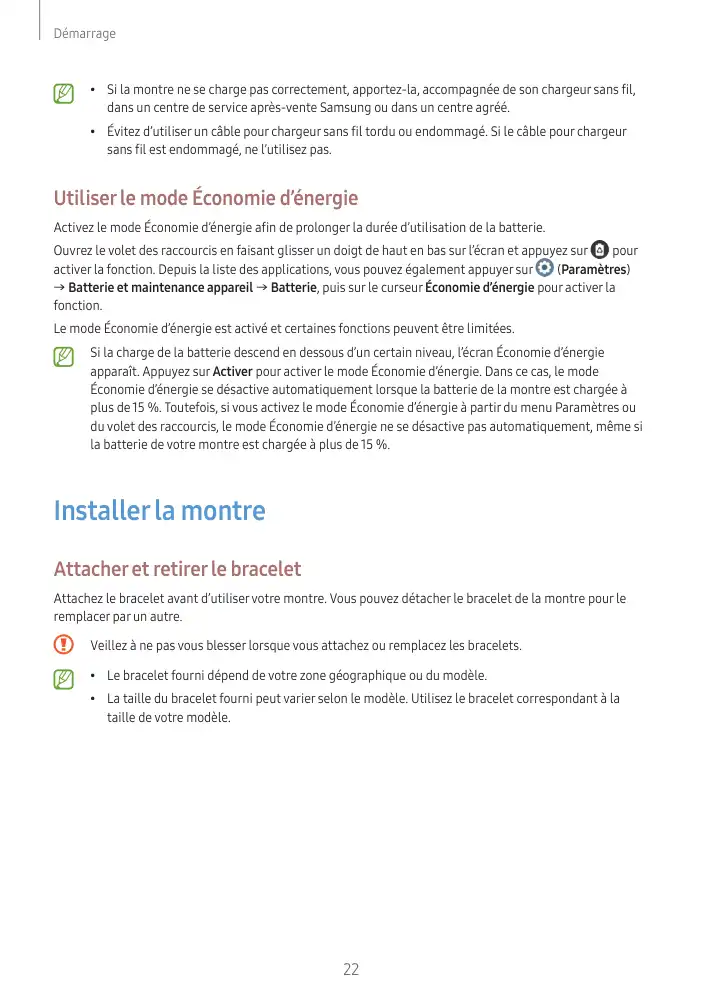 Page 22 - Galaxy Watch5 Bluetooth