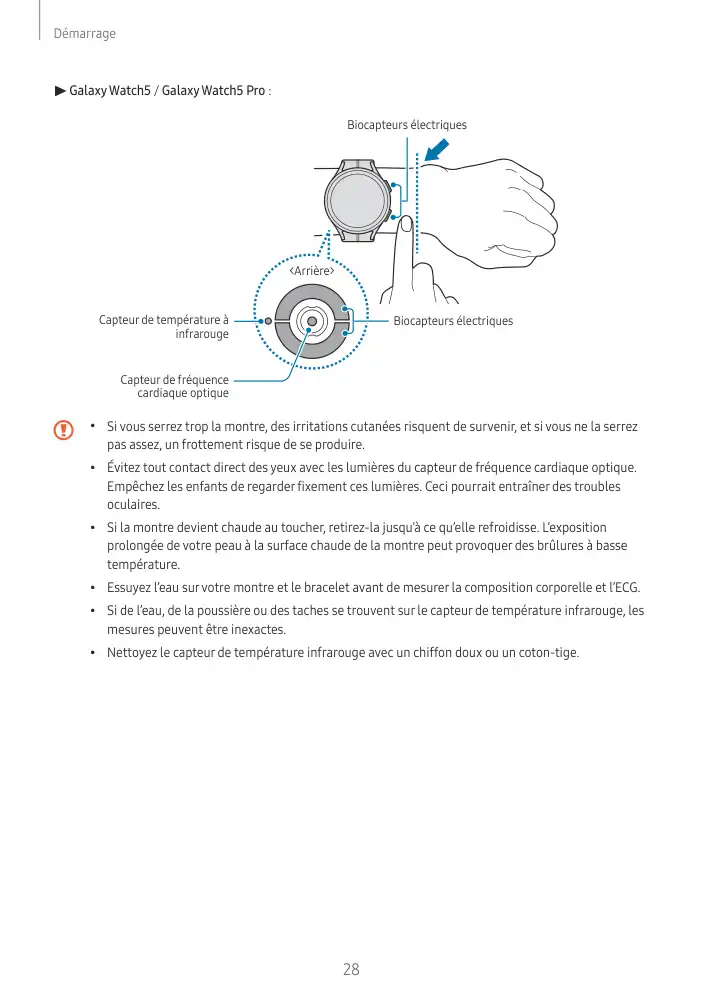 Page 28 - Galaxy Watch5 Bluetooth