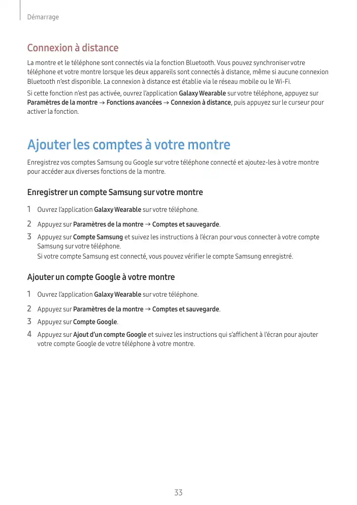 Page 33 - Galaxy Watch5 Bluetooth