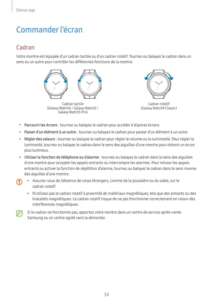 Page 34 - Galaxy Watch5 Bluetooth
