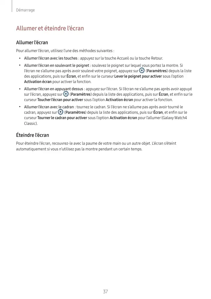 Page 37 - Galaxy Watch5 Bluetooth