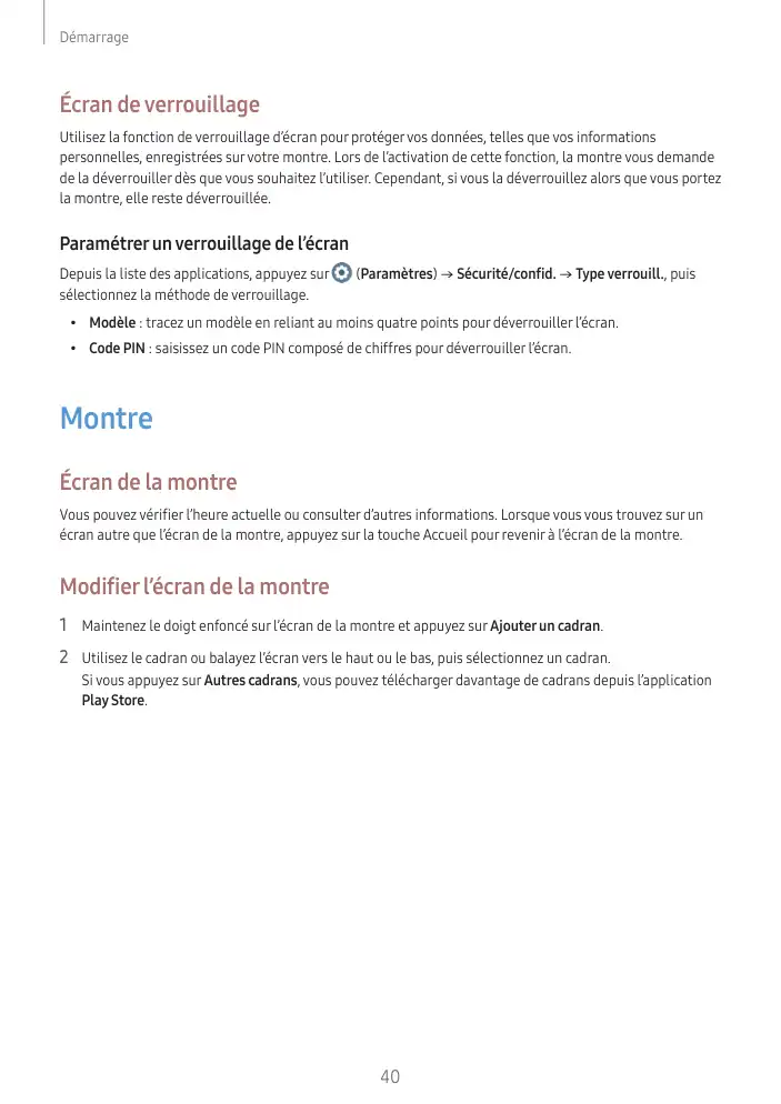 Page 40 - Galaxy Watch5 Bluetooth