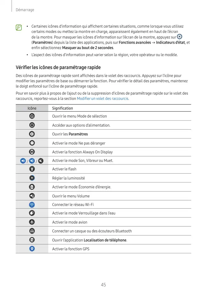 Page 45 - Galaxy Watch5 Bluetooth