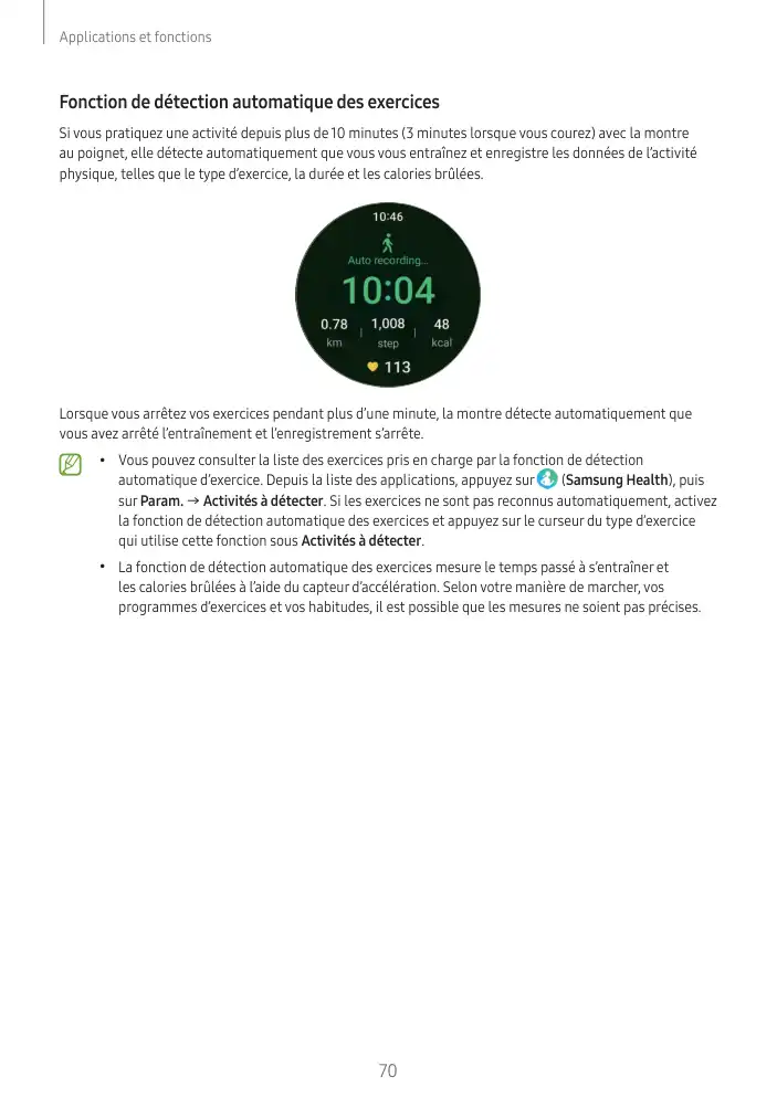 Page 70 - Galaxy Watch5 Bluetooth