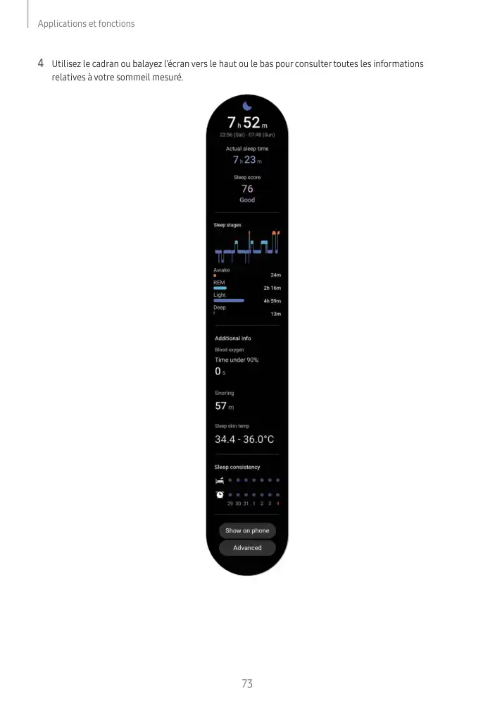 Page 73 - Galaxy Watch5 Bluetooth