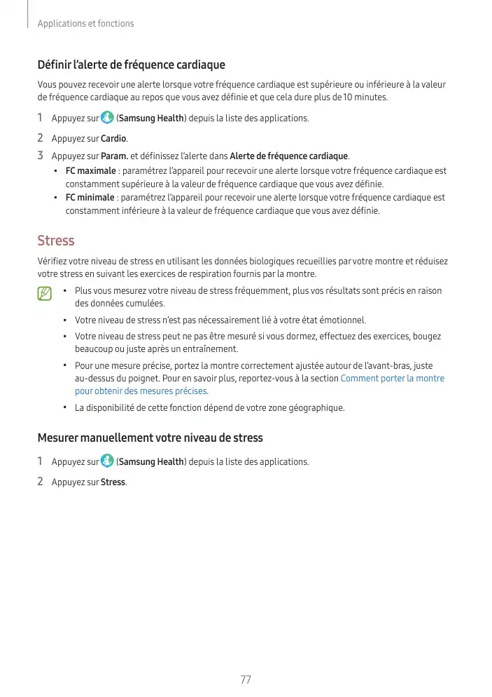 Page 77 - Galaxy Watch5 Bluetooth