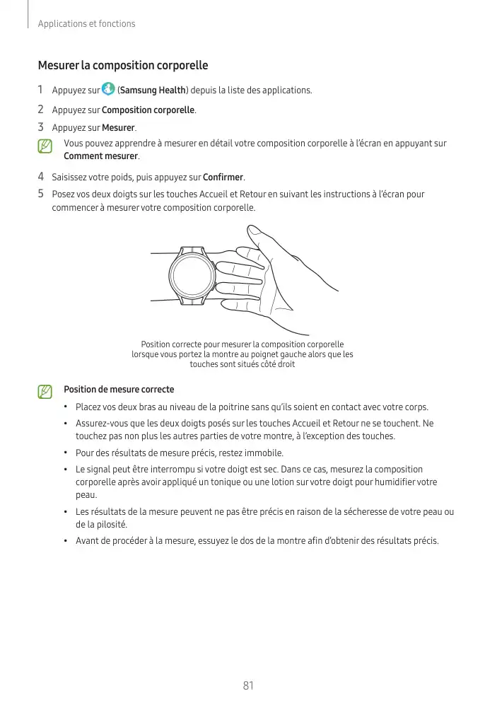 Page 81 - Galaxy Watch5 Bluetooth