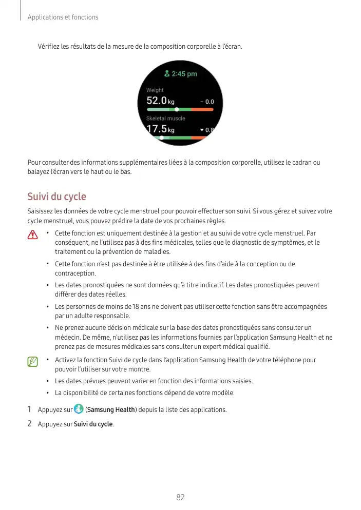 Page 82 - Galaxy Watch5 Bluetooth