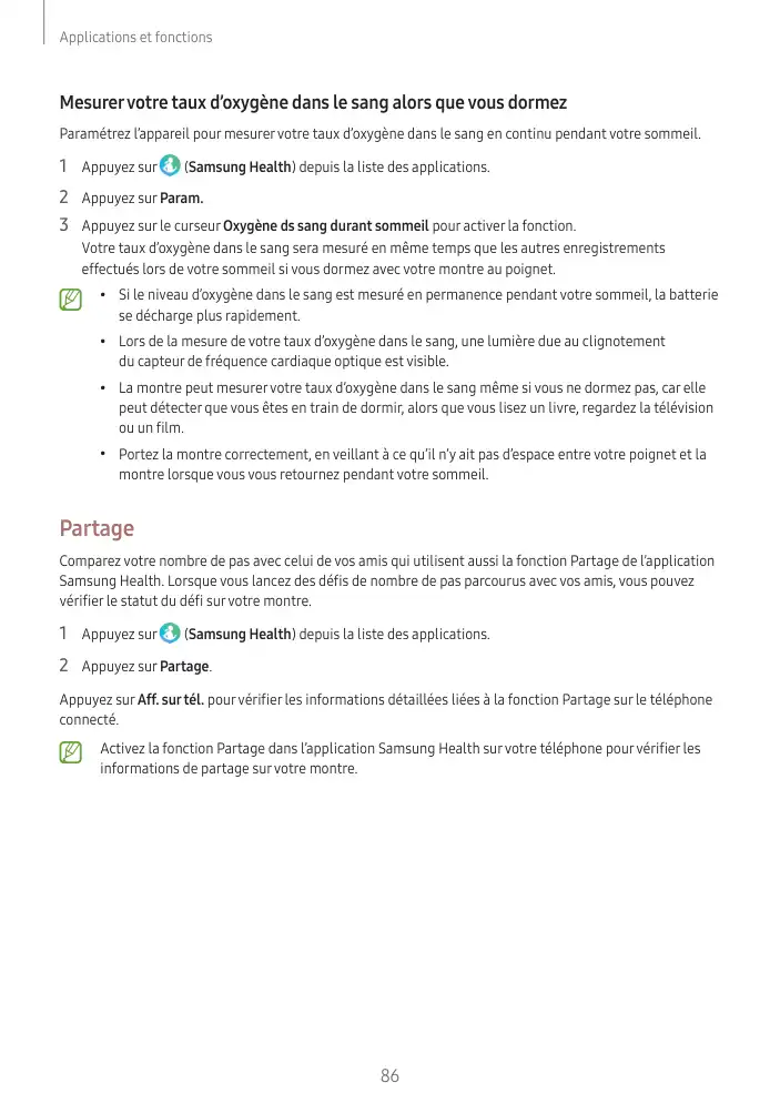 Page 86 - Galaxy Watch5 Bluetooth