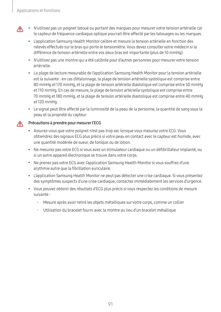Page 91 - Galaxy Watch5 Bluetooth