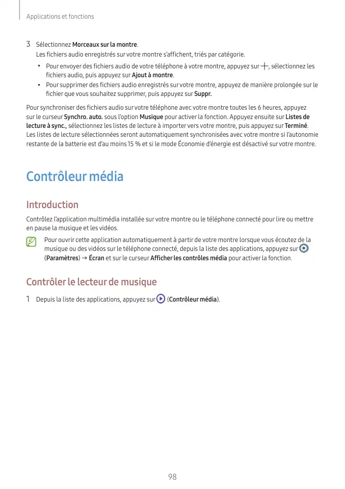 Page 98 - Galaxy Watch5 Bluetooth