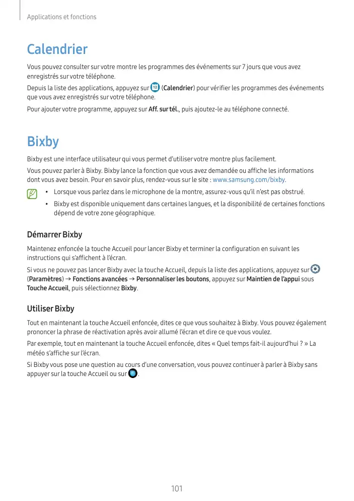 Page 101 - Galaxy Watch5 Bluetooth