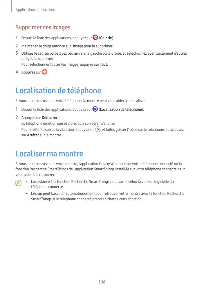 Page 106 - Galaxy Watch5 Bluetooth