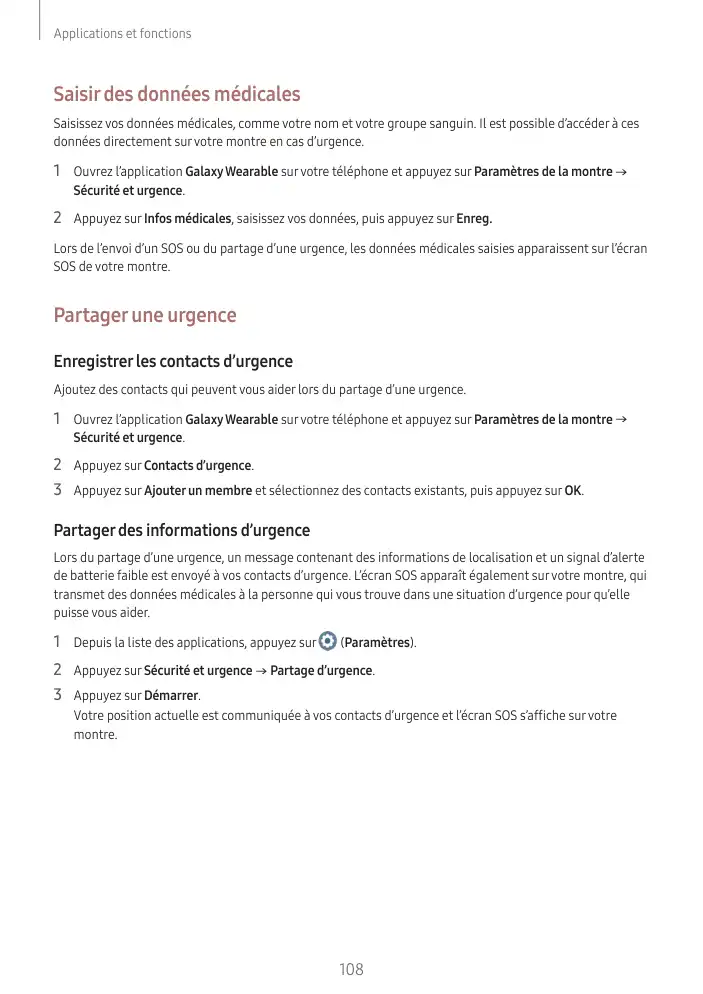 Page 108 - Galaxy Watch5 Bluetooth