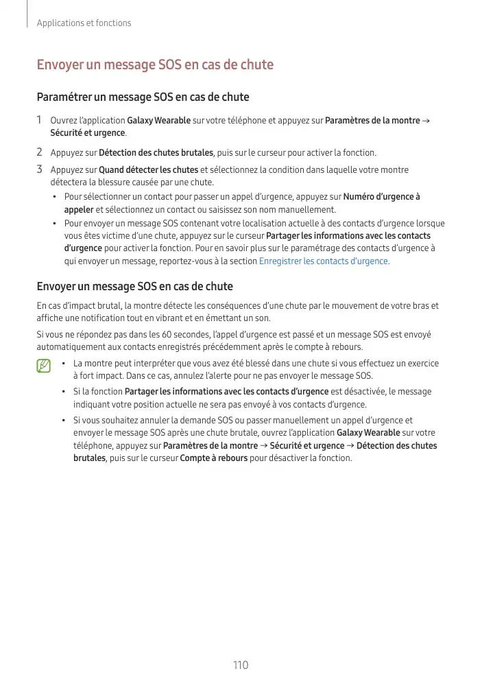 Page 110 - Galaxy Watch5 Bluetooth