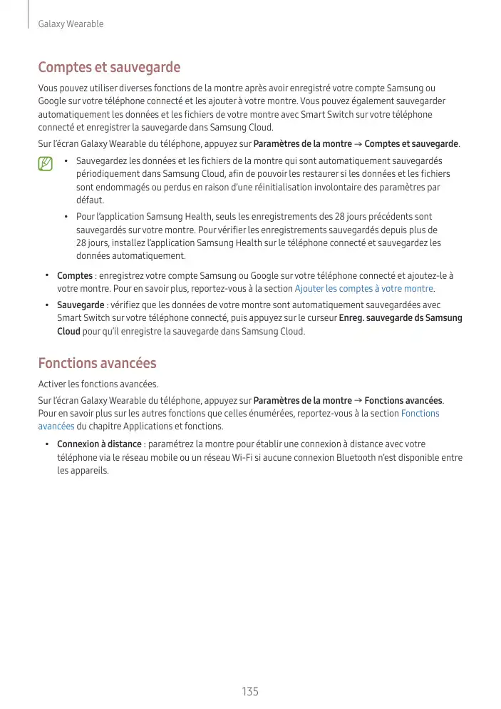 Page 135 - Galaxy Watch5 Bluetooth