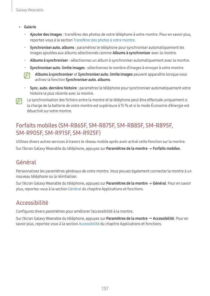 Page 137 - Galaxy Watch5 Bluetooth