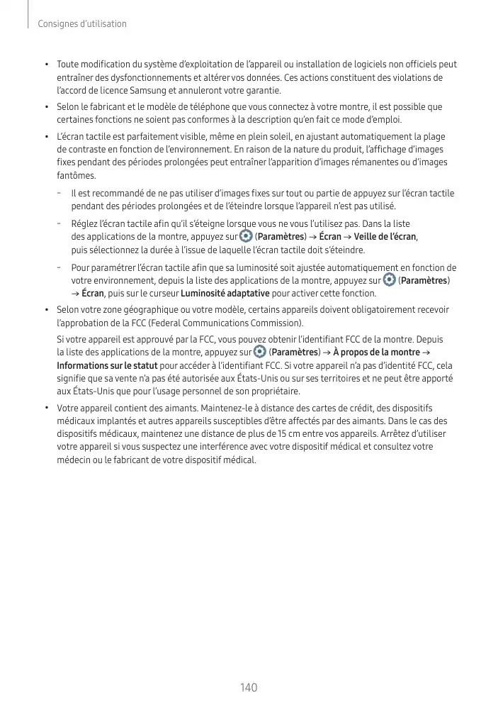 Page 140 - Galaxy Watch5 Bluetooth