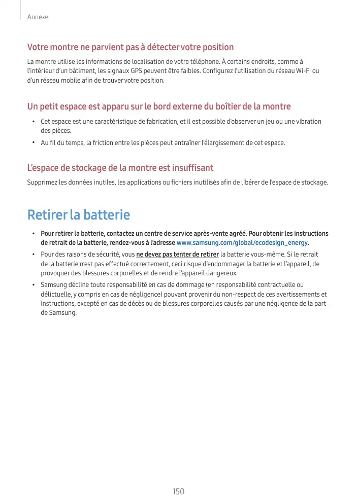Page 150 - Galaxy Watch5 Bluetooth