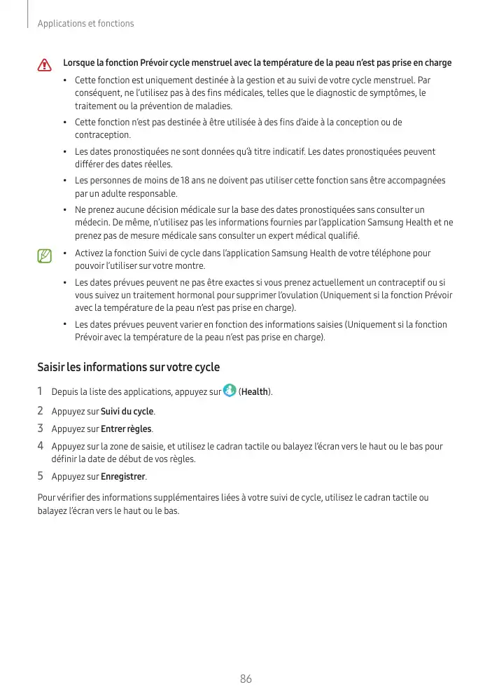 Page 86 - Galaxy Watch7 Ultra